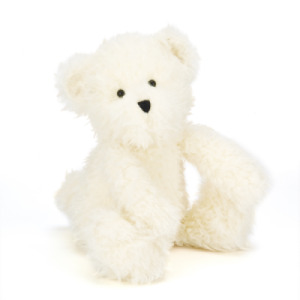 Peluche Ours Blizzard Angora - 19 cm